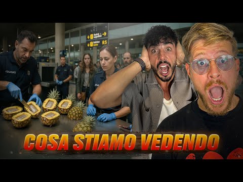 REAGIAMO AD UNA SCIOCCANTE PUNTATA DI AIRPORT SECURITY - ODDIO NASCONDONO LA DR*GA DENTRO GLI ANANAS