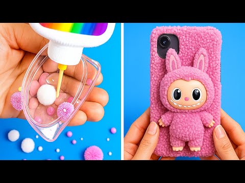 Accessoires de téléphone DIY pour la génération Z ! Gadgets labubu & Créations cool par 123 GO !