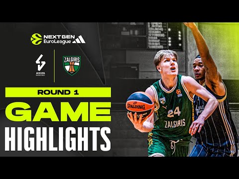 U18 LDLC ASVEL vs U18 Zalgiris Kaunas I Round 1 NextGen Ulm Qualifier Highlights