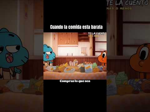 Y todo eso por 1 dólar 😂 || #humor #gumball #shorts #comedia
