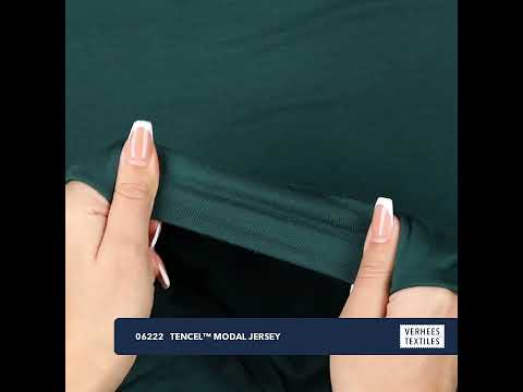 TENCEL™ MODAL JERSEY OLD GREEN (youtube video preview)