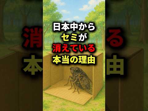 日本中からセミが消えている本当の理由 #海外の反応