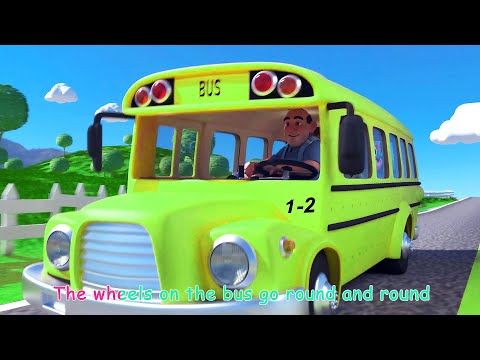 Wheels on the Bus | Fun Sing-Along Nursery Rhyme for Kids!