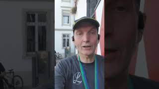 Im Ziel beim Rheinhöhenlauf