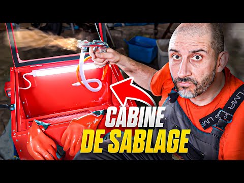 ASTUCES et ERREURS à ne pas faire: MONTAGE et TEST d'une CABINE de SABLAGE