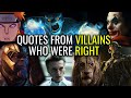 Understanding Villainy and Morality