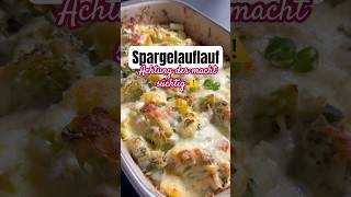 Spargel Kartoffel Auflauf mit Schinken 🥔🥦🧀 #cooking #recipe #easyrecipe #pasta #food