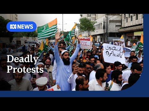 YouTube video thumbnail: Nine Killed in Kashmir Protests During Internet Blackout