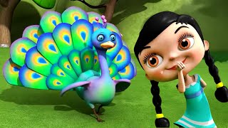 Naache Re Mayura, নাচে রে ময়ূর, Bengali Rhyme Song for Kids