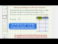 Understanding Domain and Range