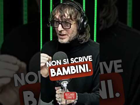 #cruciani: "A SCUOLA BAMBIN CON L' ASTERISCO" #scuola #napoli #lazanzara