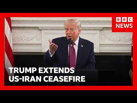 YouTube video thumbnail: Donald Trump Says he Will Extend Iran Ceasefire Until Negotiations Conclude