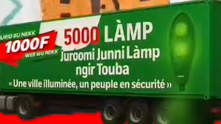 Touba s'illumine Encore de Plus avec 5000 Lampadaire de Touba ça Kanam  Magal 2025