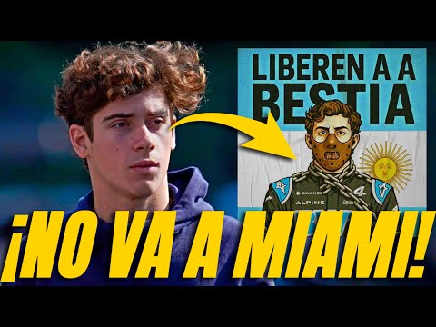 ¡TODO CAMBIA! COLAPINTO NO IRÁ A MIAMI (HARÁ SIMULADOR) Y RALF DEFINE A DOOHAN: "ESTÁ POR SPORSORS"