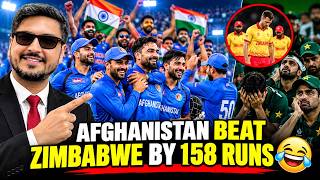 Congratulations! Afghanistan Beat Zim by 158 Runs, & Pakistan and Bangladesh Are No Longer Bhai Bhai