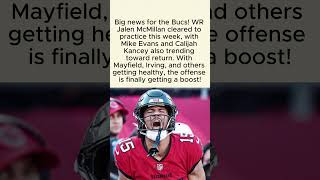 Bucs Get Key Players Back Soon #football #nfl #nflfootball #shorts
