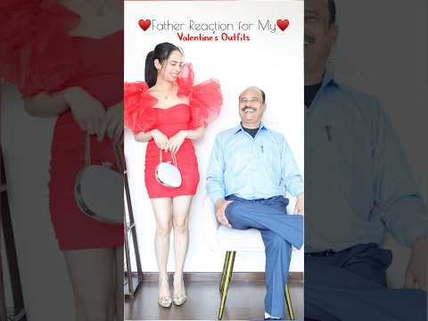 Father rates for my outfit ♥️#shorts #fatherdaughter #fashionchallenge #youtubeshorts