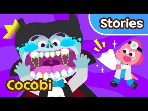 The Case of Vampire's Broken Teeth🧛‍♂️New Series✨Cocobi Monster Hospital-EP4 | Kids Cartoon