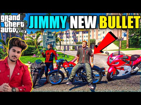 GTA 5 : JIMMY BUYING ROYAL ENFIELD BULLET 350 CLASSIC IN 1 LAKH ONLY 🔥