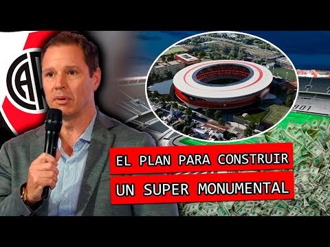 El PLAN de RIVER para construir un SUPER MONUMENTAL 360 con tribunas techadas | Estrategia de Brito