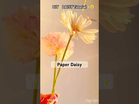 DIY Paper Daisy Tutorial | reposted