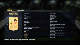 FIFA 15 - 15K OVERPOWERED SKILL TEAM - FT. UP NANI_ MARTINEZ _ QUARESMA |
