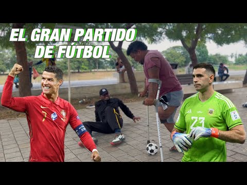 EL GRAN PARTIDO DE FÚTBOL MENDIGUITO VS FRACHO