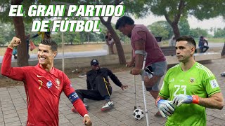 EL GRAN PARTIDO DE FÚTBOL MENDIGUITO VS FRACHO