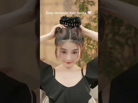 "Glam Up Instantly - Quick HairHacks!"😍✨#shorts#trending#hairstyle #youtubeshorts#ytshorts#hair#art