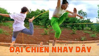 Thử Thách Nhảy Dây Cực Nhây Với Giải Thưởng 5 Triệu Đồng