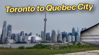 Toronto to Quebec City from Billy Bishop Airport (YTZ) on Porter Airlines