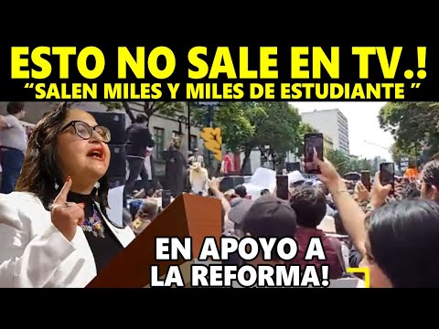 NORMA PIÑA CONTRA LAS CUERDAS! MILES DE ESTUDIANTES LA ACORRALAN.."LE CIERRAN SU CHANGARRO"