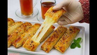 The most delicious cheese pies in 15 minutes Who’s ready for a quick breakfast with an amazing taste