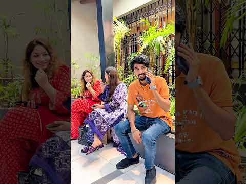 Girl voice call prank par cute girls reactions🤣 #short  #rjprank #funny #prankvideo #comedy #shorts