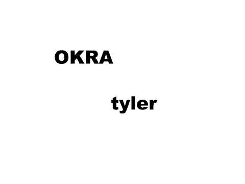 Tyler, the Creator - OKRA [Instrumental]