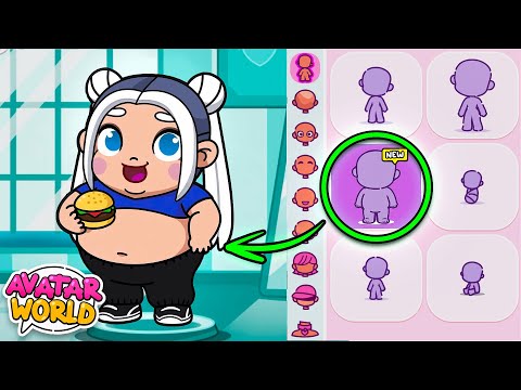 NEW! 😱 PLUS SIZE AVATARS!? 💖🧸 NEW BODY TYPES IN AVATAR WORLD!