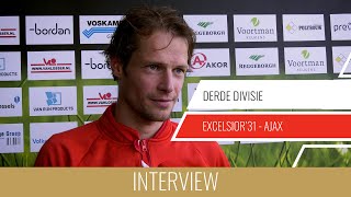 Screenshot van video Niek Davina: "De organisatie stond goed" | Excelsior'31 - Ajax
