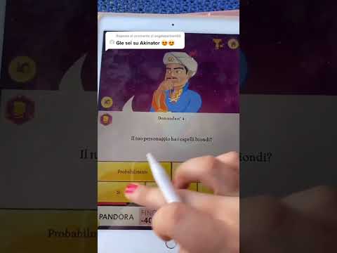 Glenda su Akinator 🥹🫶 #akinator #shock #adoro