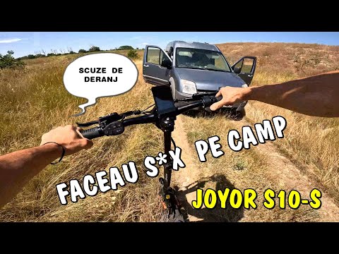 Am găsit gloanțe + 🔞 ceva neașteptat 🤣 + m-am lovit la gleznă cu Trotineta Electrică Joyor S10 🛴
