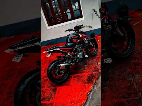 Duke 390 RGB head light modified 🌈Candy red colour ktm ⚡🚀 #rc390 #ytshorts #shorts #viralshorts
