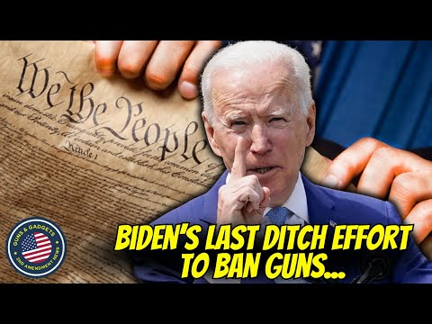 They Never Let A Tragedy Go To Waste! Biden's Last Ditch Effort To Ban Guns