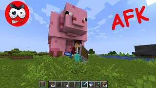 AFK For Iron Felling Sleepy.....#minecraft