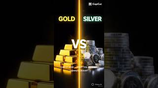 Gold vs Silver- What Smart Investors Choose. #gold #silver #investing #war #recession