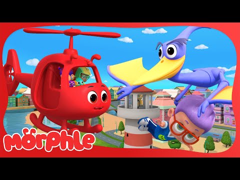 Mother Dino’s Showdown | 🔴 Morphle VS Orphle 🟢 | Operation Save Winston! | Kids Cartoon