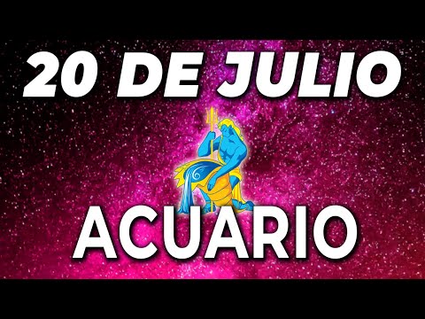 😲𝐔𝐧 𝐠𝐨𝐥𝐩𝐞 𝐝𝐞 𝐅𝐎𝐑𝐓𝐔𝐍𝐀 𝐪𝐮𝐞 𝐜𝐚𝐦𝐛𝐢𝐚 𝐭𝐮 𝐯𝐢𝐝𝐚🎁Acuario♒Horoscopo de hoy 20 de julio de 2025 |Tarot