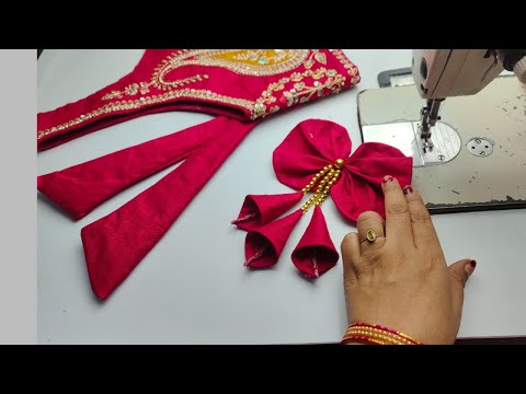 New stylish blouse design with stitching tutorials