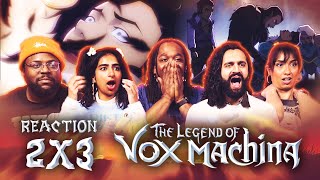 WHAT JUST HAPPENED?! | Vox Machina - 2x3 The Sunken Tomb | Group Reaction