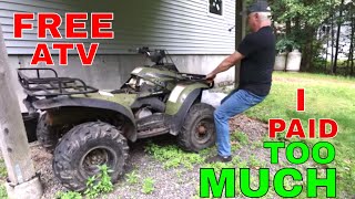 Free Busted Polaris 4x4, Will It Still Run?