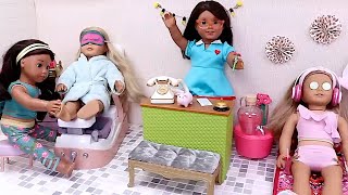 What happens when DOLLS get a Spa Day?
