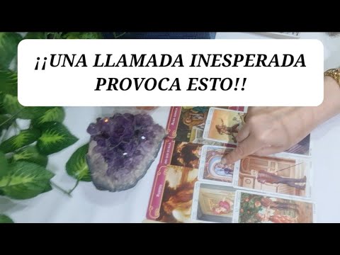 Una llamada inesperada provoca esto!! Atención a tu teléfono desde ahora!! @NAYADESOLTAROTDESLEY